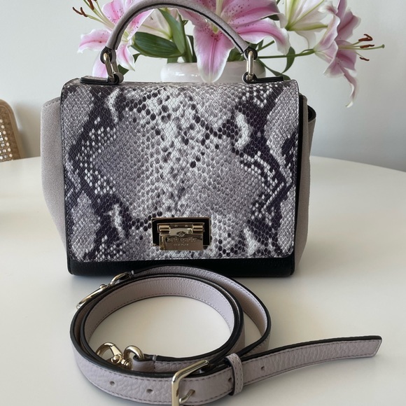kate spade Handbags - Kate Spade Magnolia Park Snakeskin Satchel
